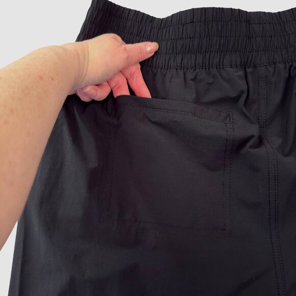 Calia Stretch Pants Size XL Black Pull On Jogger Style Zipper Hem Comfortable - Picture 9 of 12